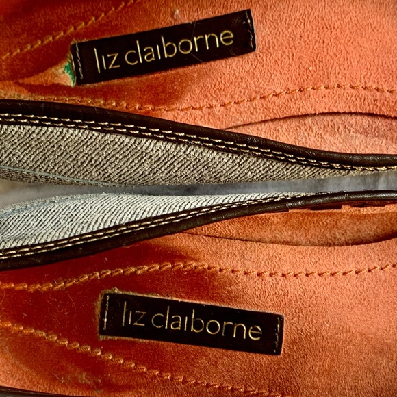 LIZ CLAIBORNE BALLET FLATS VINTAGE - Picture 10 of 12